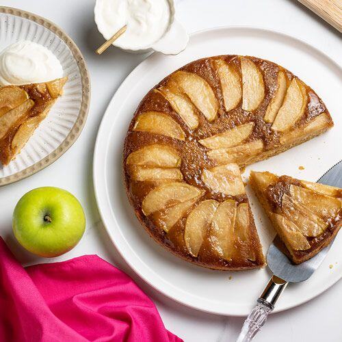 Upside Down Apple Cake